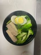 Best Broccoli + Shanghai Green Vegetable + Taro + Celery + Egg 芥兰+上海青+芋头+芹菜+蛋+面 in Brooklyn, NY