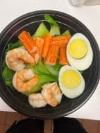 Best Jumbo Shrimp + Crab Meat + Shanghai Green Vegetable + Egg 大虾+蟹肉+上海青+蛋+面 in Brooklyn, NY